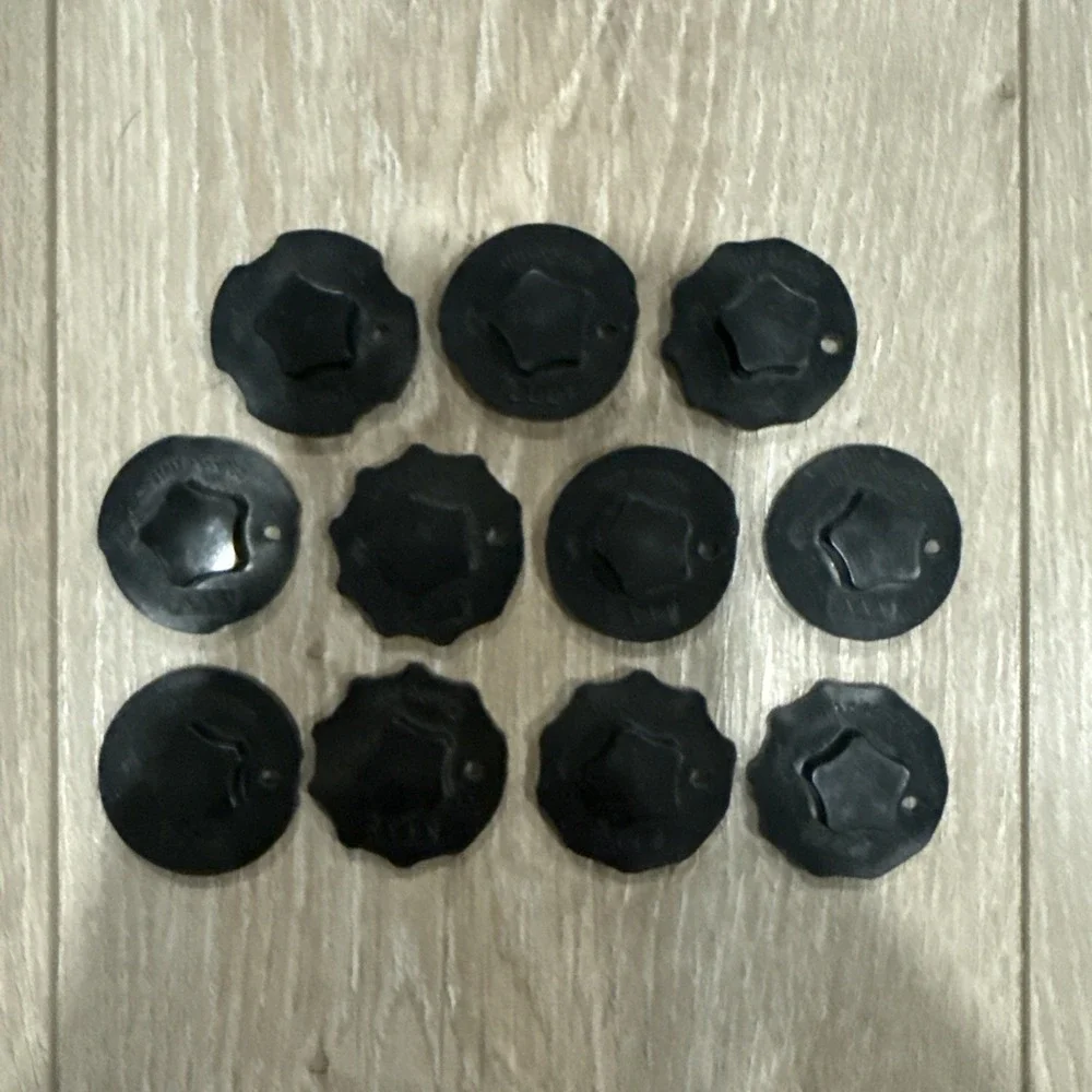 Vintage Necchi NA Nora Sewing Machine Accessories Cams Italy Set of 11